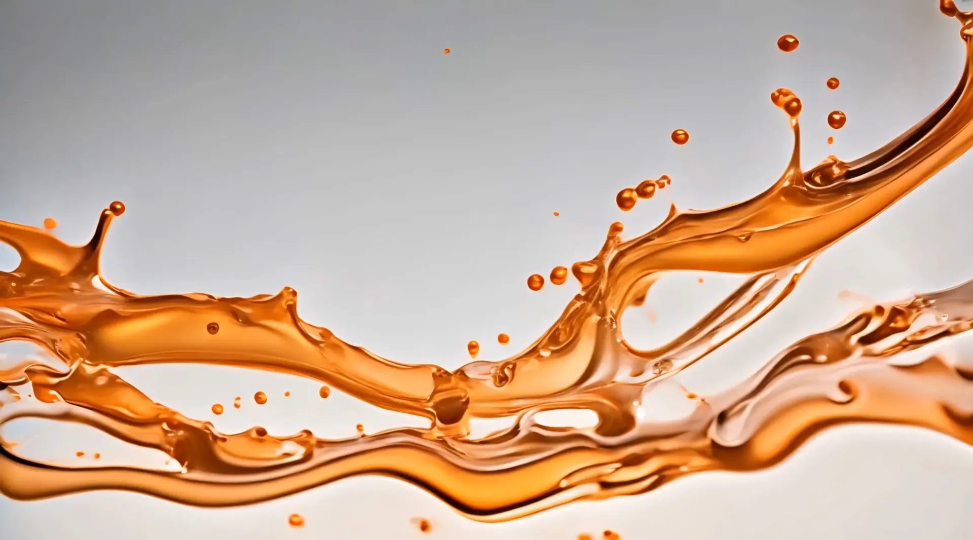 Golden Liquid Dynamics Video Clip